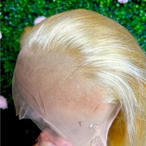 Blond HD Lace Front Human Hair Wig